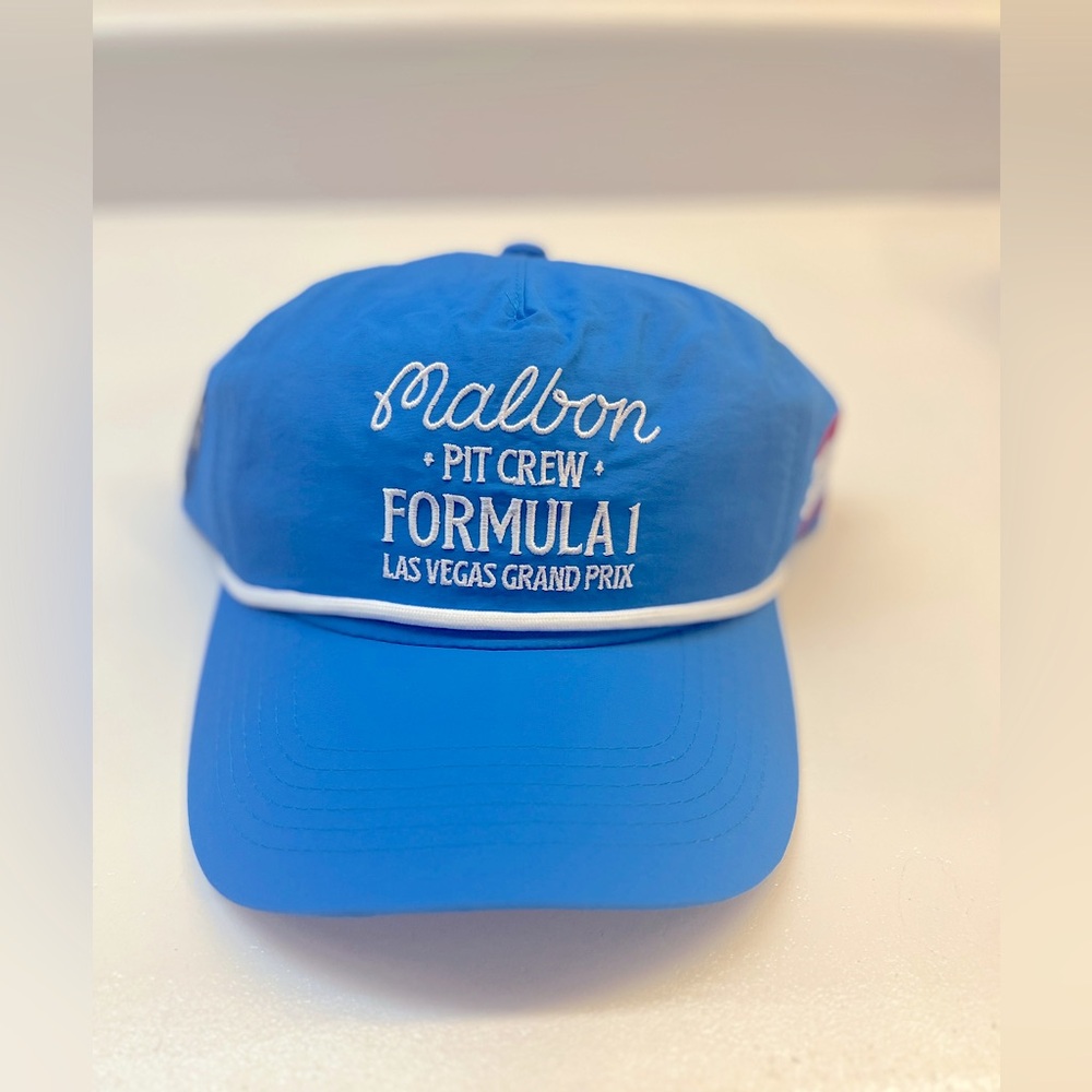 Malbon x Formula 1 Exclusive collab Hat- 🧢 Blue